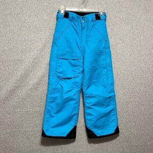 Snowboarding Ski Snow Pants Size Medium 10 12 Boys Pulse Blue Black